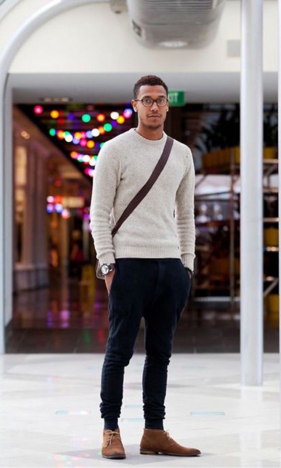 Homem com deals sueter